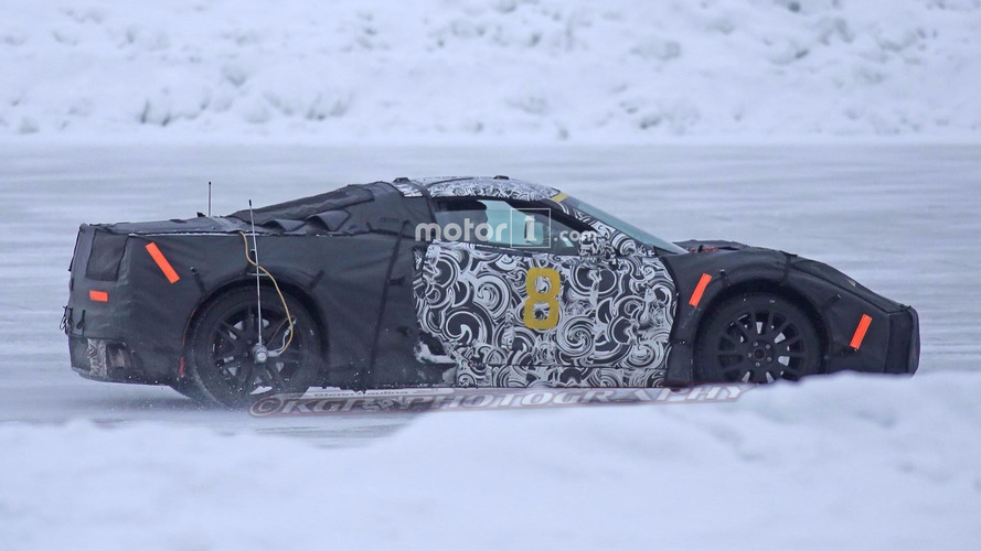 Chevy mid-engine Corvette spy pics
