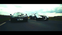 McLaren F1, Bugatti Veyron in Clash of the Titans