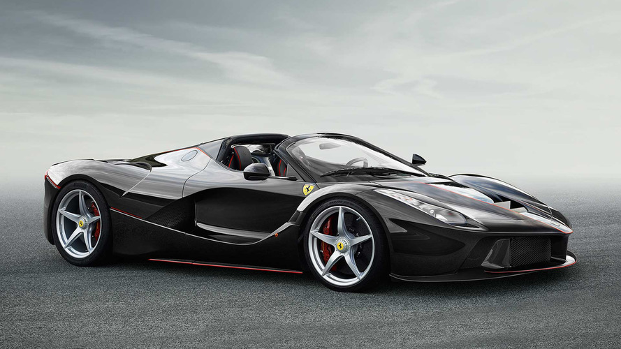 LaFerrari Aperta negro