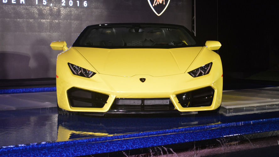 Lamborghini Huracan LP 580-2 Spyder: LA 2016