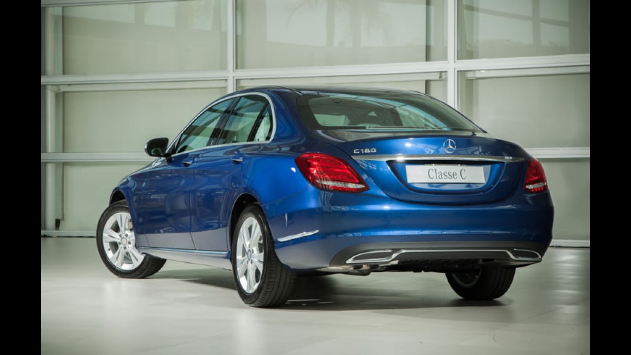 Mercedes C180 ganha motor 1.6 turboflex no Brasil