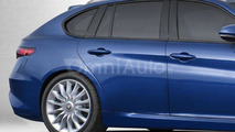 Alfa Romeo Giulia Sportwagon render
