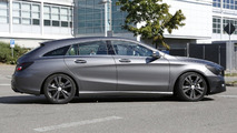 Mercedes CLA / CLA Shooting Brake facelift spy photo