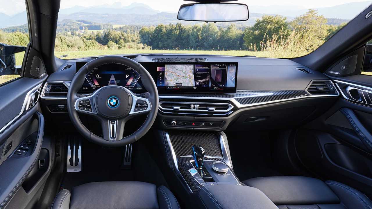 2022 BMW i4 M50 Review Interior