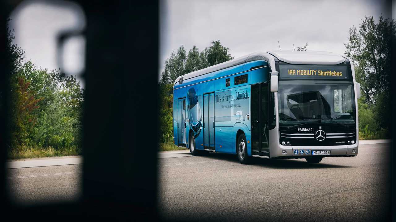 Mercedes-Benz eCitaro - Navetta all'IAA di Monaco 2021