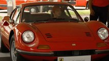 Carlos Sainz con el Ferrari Dino 246 GT