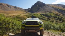 Vista frontale esterna Toyota Tacoma TRD Pro 2022