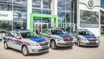 Skoda-Modelle als Polizeifahrzeuge: Österreich