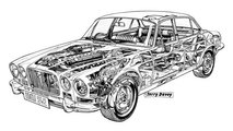 Jaguar motore 6 cilindri XK