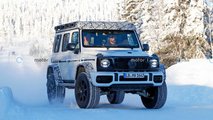 Mercedes Classe G 4x4², le foto spia sulla neve