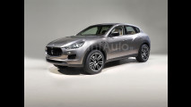 Maserati Levante, il rendering