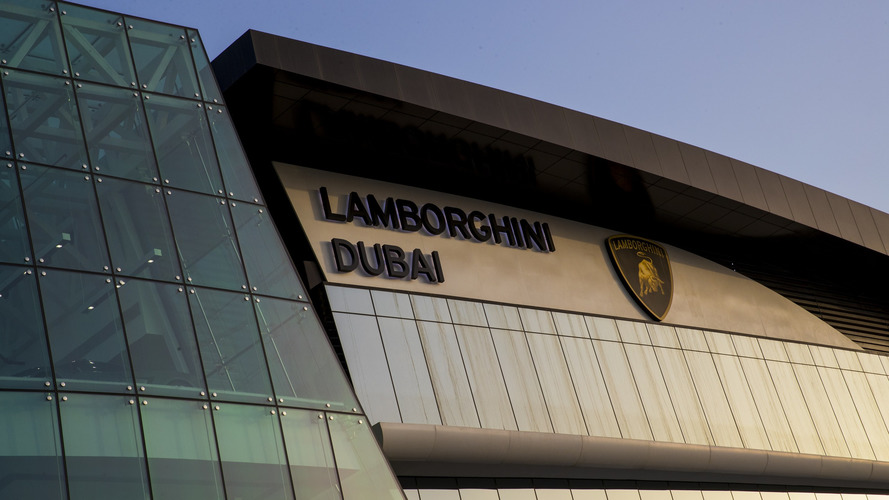 Lamborghini Dubai showroom