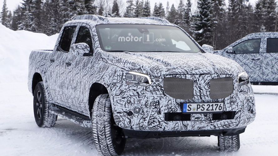 2018 Mercedes X-Class new spy photo