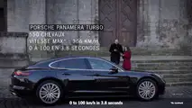 Porsche Panamera Turbo Rideshare
