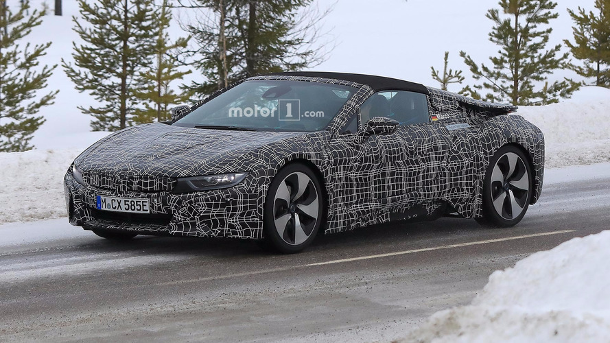 BMW i8 Roadster 2018 fotos espía