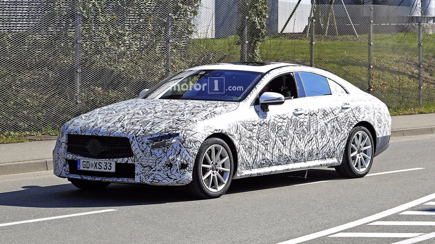 2018 Mercedes CLS yeni casus fotoğrafları
