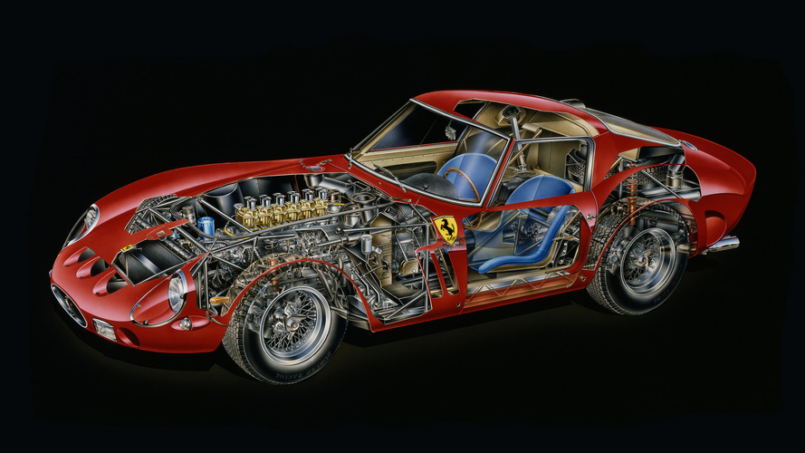 1962 Ferrari 250 GTO Cutaway