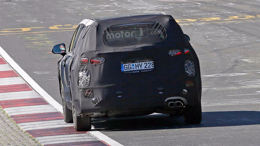 Hyundai Santa Fe Nürburgring casus fotoğrafları