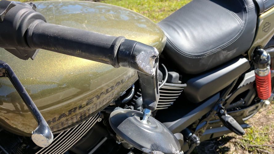Bike crash