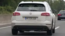 2018 VW Touareg yeni casus fotoğraflar