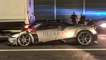 Pagani Huayra BC crash