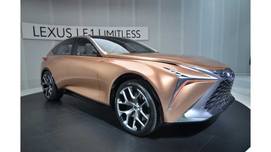 Lexus Lf 1 Limitless Concept Could Be Electric Plug In Hybrid Fuel Lexus Lf 1 Limitless Concept Could Be Electric Plug In Hybrid Fuel Cell More