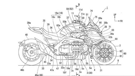 Is Honda Planning To Build A Gold Wing-Powered Niken? Honda Niken 1