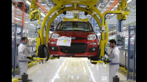 La nuova Fiat Panda nello stabilimento di Pomigliano
