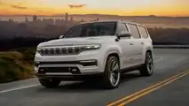 Jeep Grand Wagoneer Concept Exterieur 01 Vorderviertel