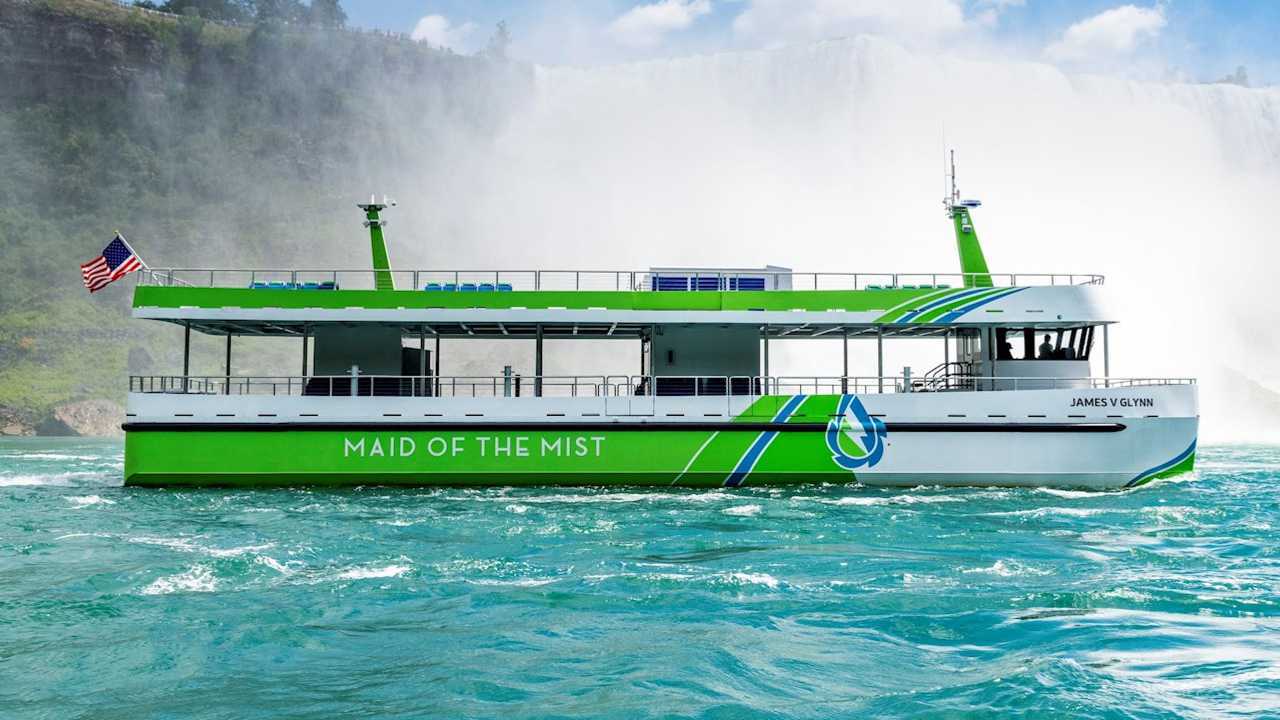 Maid of the Mist new all-electric Niagara Falls tour ferry