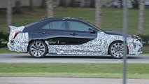 2021 Cadillac CT4-V Blackwing Spy Shots Silhouette