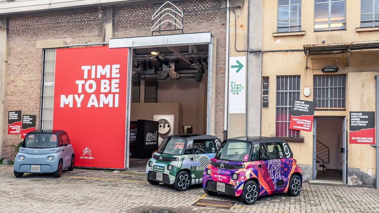 Citroen Ami alla Milano Design City