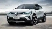 Renault Mégane (2021) als Rendering von Motor1.com