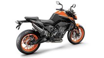 2021 KTM 890 Duke, Studio, 3/4 Zurück, Rechts
