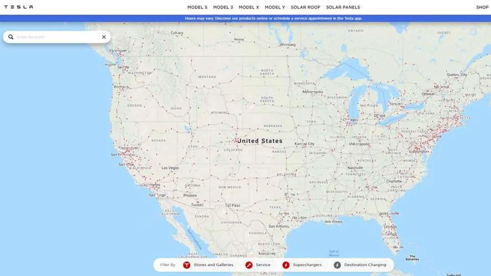Tesla Supercharger Map Us Tesla Publishes Updated Supercharger Map With Future Stations, Timelines