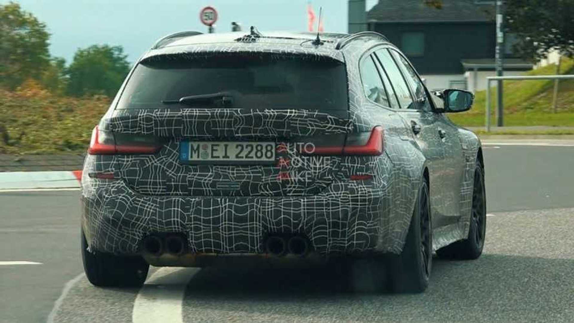 BMW M3 Touring, Nürburgring pistinde görüntülendi