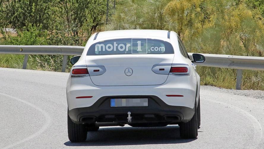 2019 Mercedes-Benz GLC Coupe spy photo
