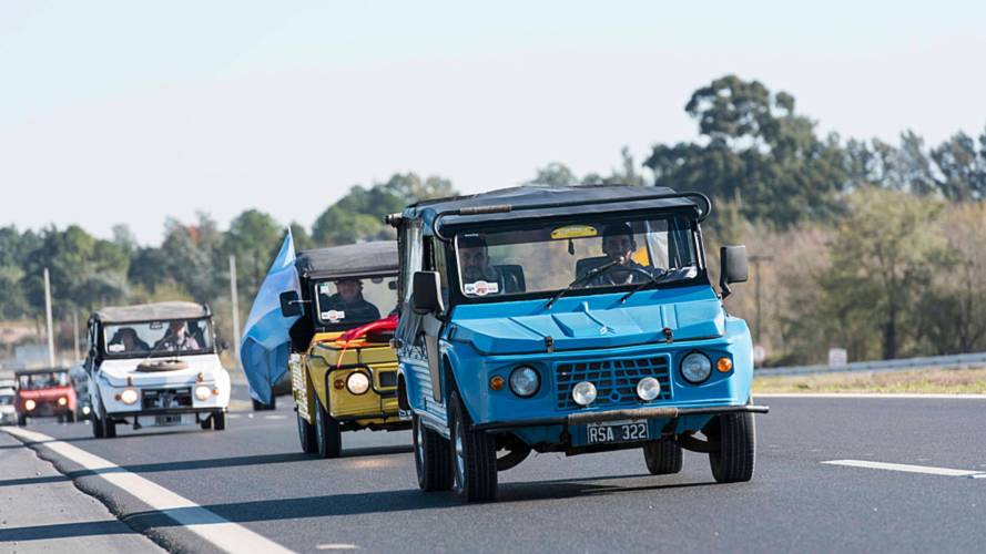 Rassemblement Citroën Méhari en Argentine