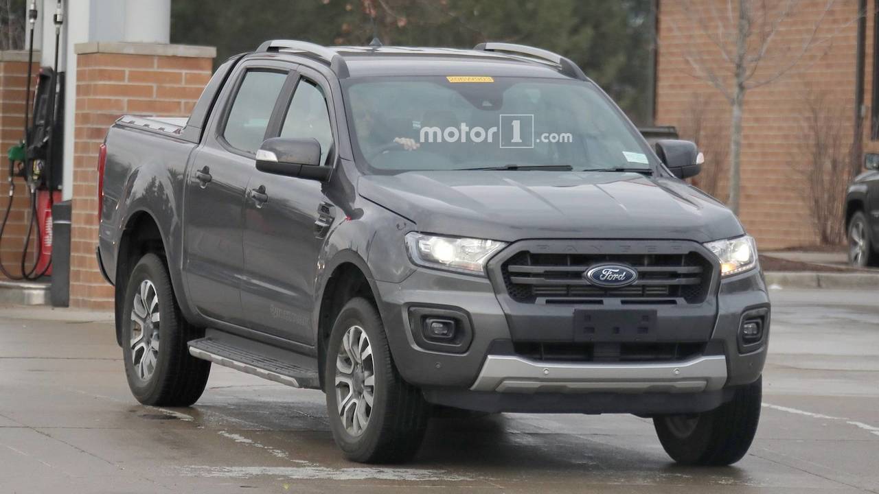 Ford Ranger Wildtrak Caught Testing In U S With Ranger Raptor