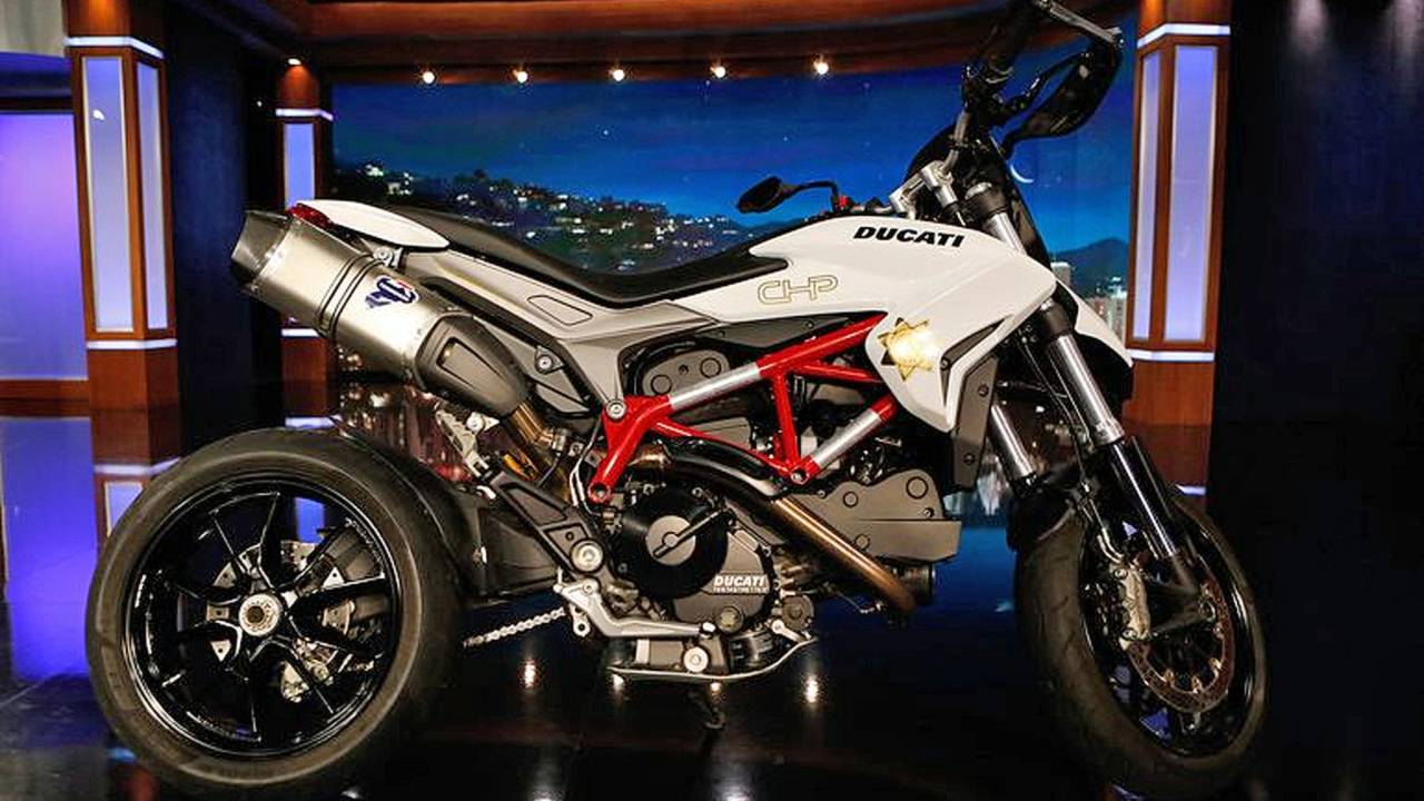 Ducati Auctions CHiPs Hypermotard for Charity