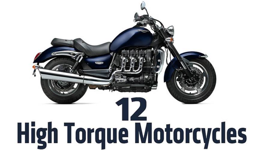 12 High Torque Motorcycles