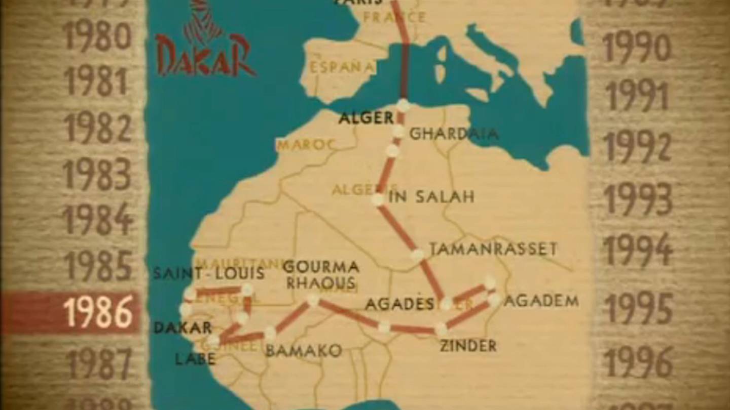 Old School Documentary Tells Paris To Dakar Rally History