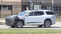 GMC Acadia Refresh Spy Shots