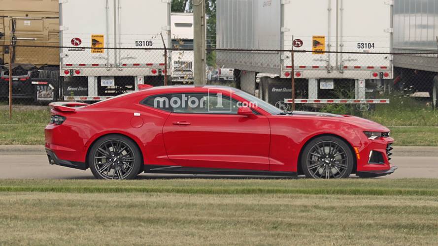 Chevrolet Camaro ZL1 2018 fotos espía