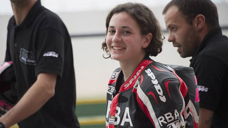 Carrasco First Woman to Win World Championship Race