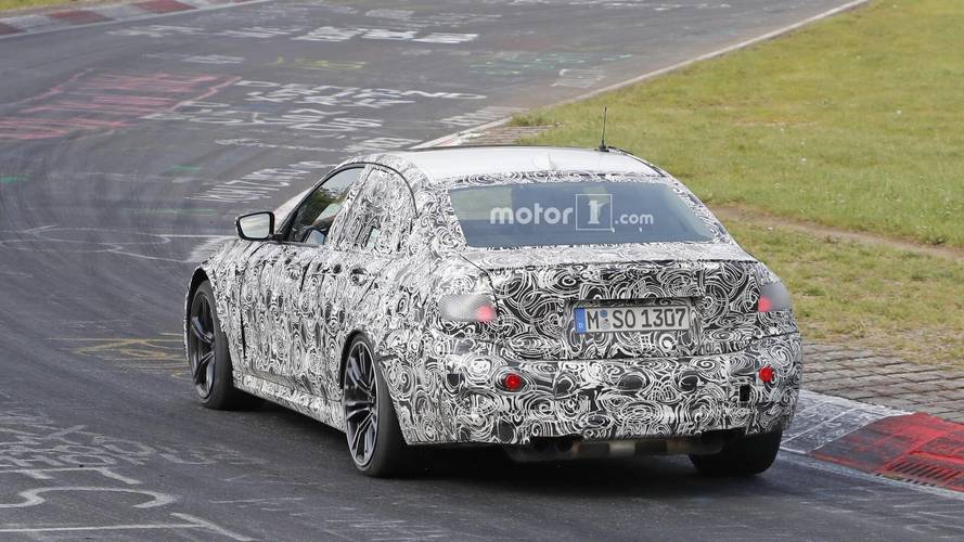 Yeni BMW M3 Sedan'ın Nürburgring'teki Casus Fotoğrafları