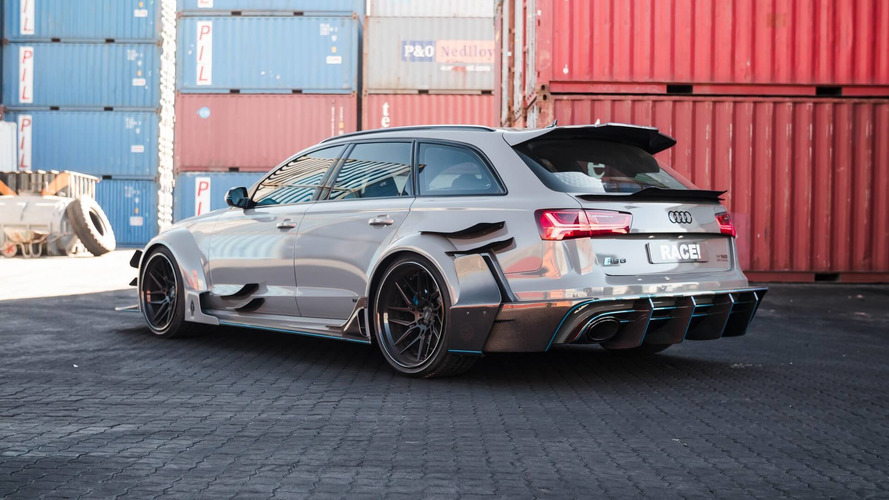 Aşırı Modifiyeli Audi RS6 Avant