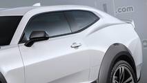 Chevrolet Camaro crossover, il rendering