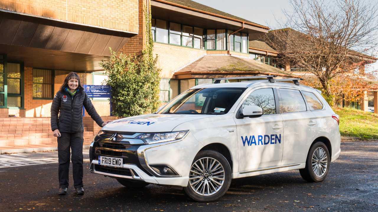 Brecon Beacons Mitsubishi Outlander PHEV