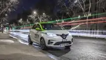 Renault ZOE in ZITY car sharing fleet in Paris, France